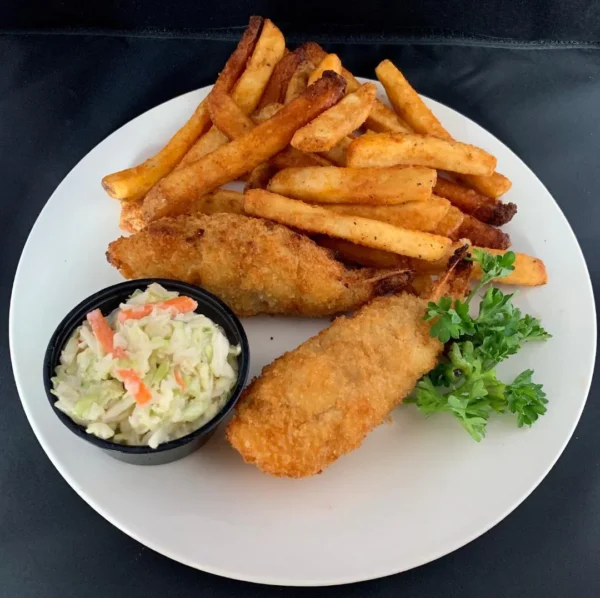 Golden Fried Shrimp Stuffed with Jumbo Lump Crab